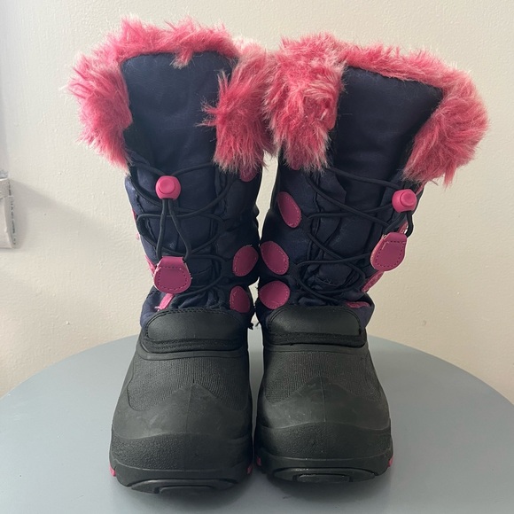 Kamik Girls Snowgypsy Winter Snowboots Faux Fur - Picture 2 of 7